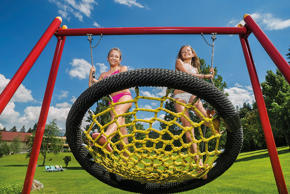 Kinderspielplatz Alpenbad Leutasch